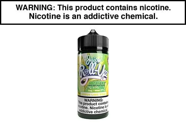 LEMON LIME SODA BY JUICE ROLL UPZ REMIX 100ML - Vapejuice