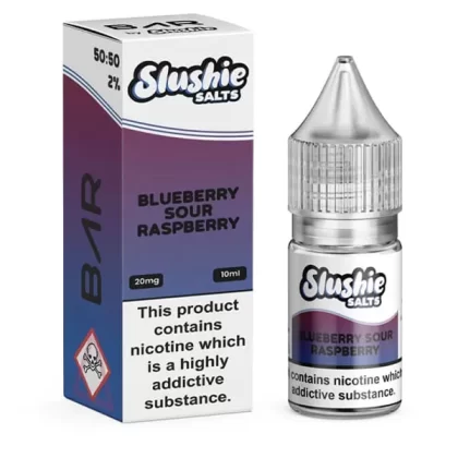 Blueberry Sour Raspberry Slushie Bar Salts E-Liquid - 10mg