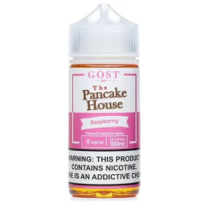 RASPBERRY E LIQUID THE PANCAKE HOUSE GOST VAPORS 100ML 70VG