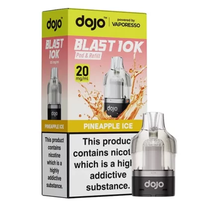 Dojo Blast 10K Pineapple Ice Prefilled Pods - 20mg