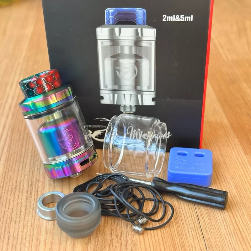 Hellvape Rebirth RTA 25mm Legit - Black - Image 3