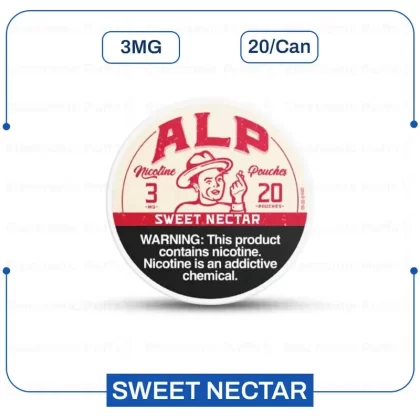 Buy ALP Sweet Nectar 3MG Nicotine Pouches Online - Vape Store