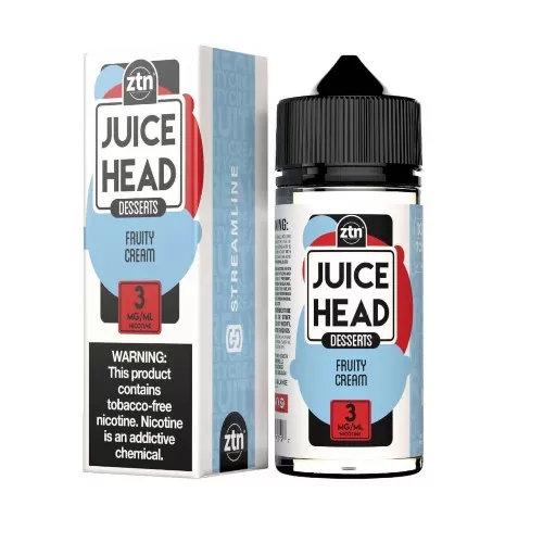Juice Head Desserts E-Liquid – Fruity Cream – 100ml