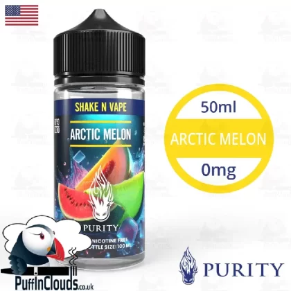 Purity Arctic Melon Shake n Vape E-Liquid (50ml 0mg)