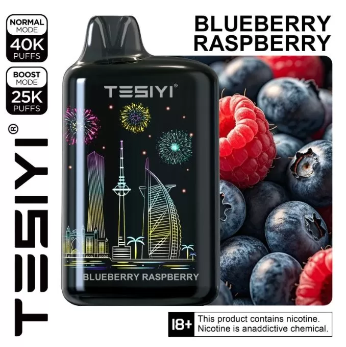 Tesiyi Ultra Max Rechargeable Disposable Vape (40,000 Puffs) - Mango Passionfruit / 50 mg - Image 2