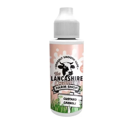 Custard Cannoli Shortfill e-Liquid by The Lancashire Creamery
