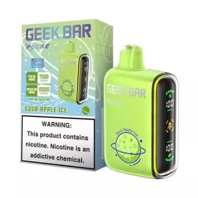 Sour Apple Ice GEEK BAR Pulse - Eliquidsupply