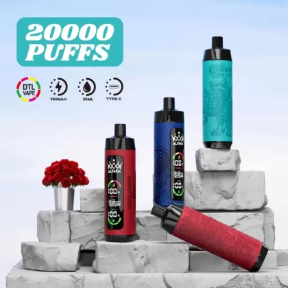 VAPME ALFAKE CROWN BAR 20000 – 20K Puffs DTL 850mAh Disposable Vape - Flamevape