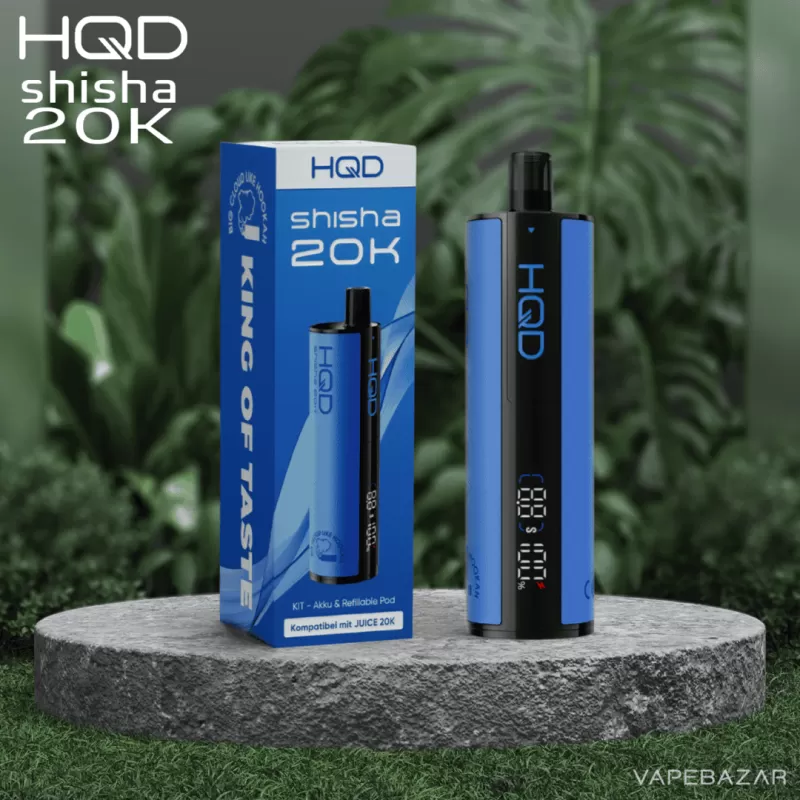 HQD SHISHA 20K – Blue - Pod Kit / HQD / 1000 mAh / USB-C