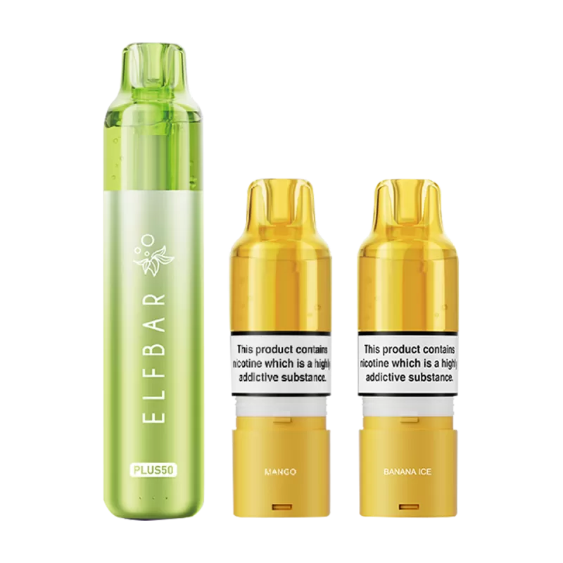 ElfBar Plus 50 Kit - Raspberry Edition (Discontinued) - Vapeshop Co