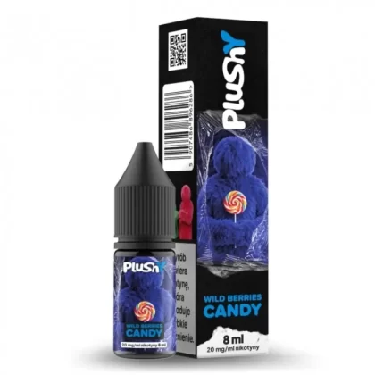 Liquid Plushy Salt 8ml 20mg Candy Wild Berries Candy