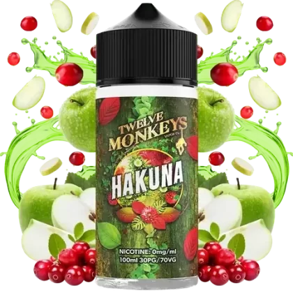 Twelve Monkeys 100ml Shortfills 2024 Edition - Flavour#Hakuna>Hakuna Iced>Harambae>Harambae Iced>Kanzi>Kanzi Iced>Mangabeys>Mangabeys Iced>Matata>Matata Iced>Tropika>Tropika Iced (FBB0F7)