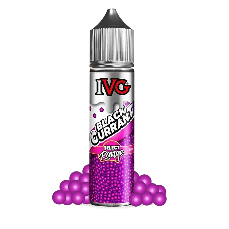 Blackcurrant Shortfill E-Liquid by IVG – 50ml