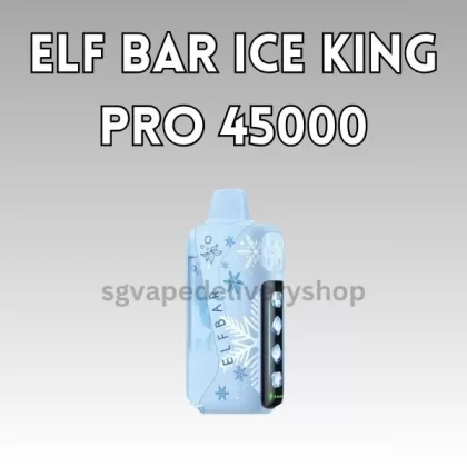 Elf Bar Ice King Pro 45000 Puffs - Grape Ice