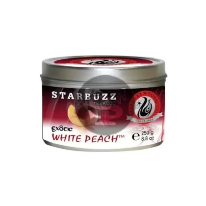 StarBuzz Exotic White Peach Hookah Shisha 250g - Vape Store