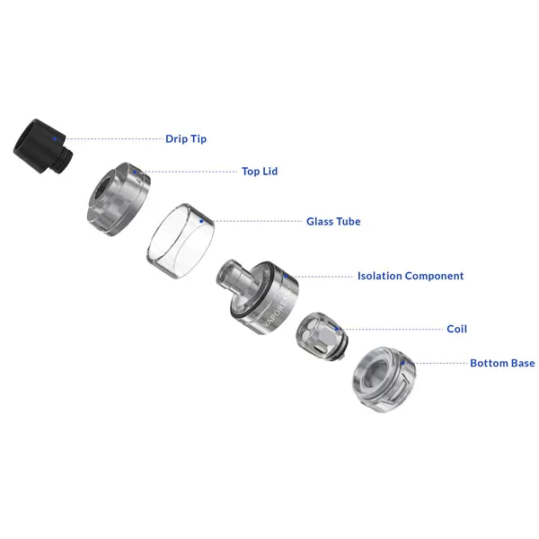 Vaporesso Cascade Baby-Mini Sub Ohm Tank Atomizer (5ML)-3.5ML - Purple / 5ml - Image 2