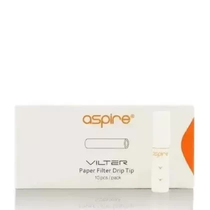 Aspire Vilter Replacement Soft Tip Filters 10 Pack