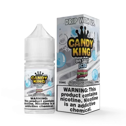 CANDY KING on SALT "ICED" Strawberry Watermelon Bubblegum