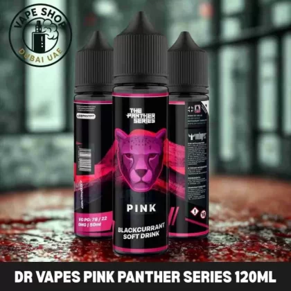 Dr Vapes Pink Panther Series 120ml 3mg E-liquid in Dubai UAE - Berries, Black Panther