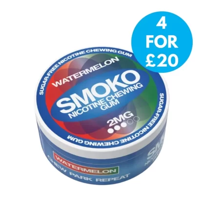 SMOKO Nicotine Chewing Gum 2mg - Vape Co
