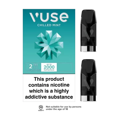 Vuse Pro Pods vPro Chilled Mint - 12mg (Discontinued)