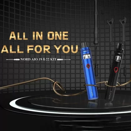 Smok Nord AIO 19 Kit - 7 Color, Black Plating