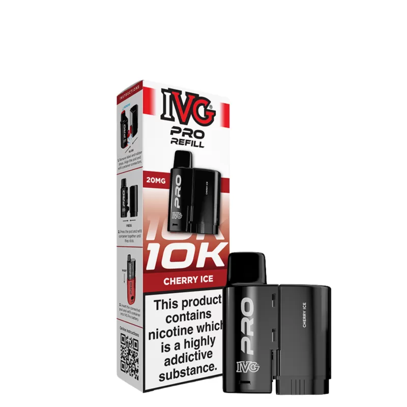 20mg (2%) IVG Pro 12 Refill Packs - Vape Co - Image 2