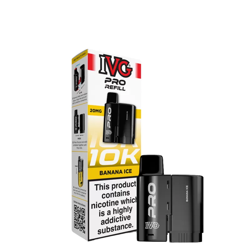20mg (2%) IVG Pro 12 Refill Packs - Vape Co - Image 3