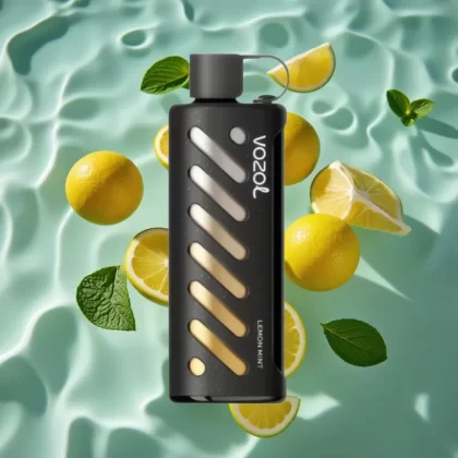 VOZOL Gear Shisha 25000 Puffs Dual Mesh Lemon Mint Disposable Vape with S.i.L.C Tech - Bangvapeaustralia