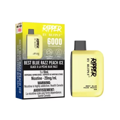 RIPPER 6000 – BEST BLUE RAZZ PEACH ICE