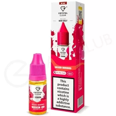 Mixed Berries Nic Salt E-Liquid by Crystal Clear - Ecigpremium