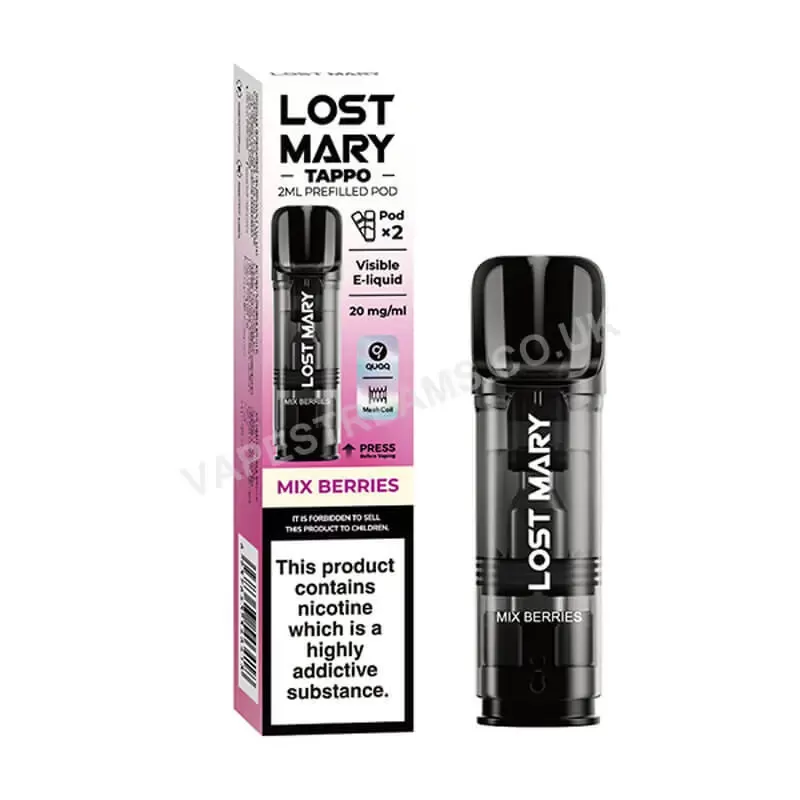 Lost Mary Tappo Mix Berries Prefilled Pods - Vapestreams Co