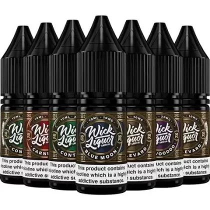 Wick Liquor 10ml Nic Salts - Ardour, Ardour Shattered; Vape Product, Vape Product