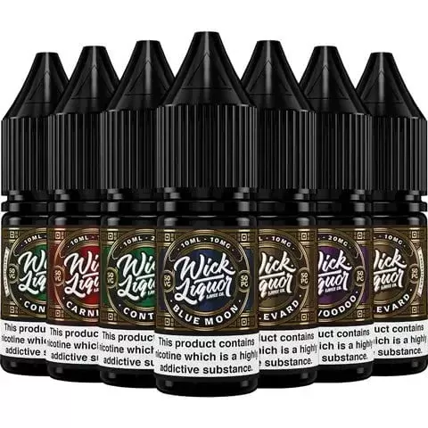 Wick Liquor 10ml Nic Salts - Ardour, Ardour Shattered; Vape Product, Vape Product