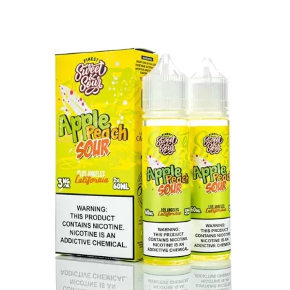 The Finest E-Liquid - Sweet & Sour - Apple Peach Sour - 120ml (DISCONTINUED) - 6mg