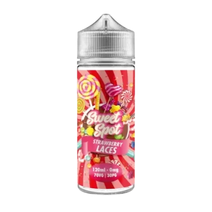 STRAWBERRY LACES E LIQUID BY SWEET SPOT 100ML 70VG