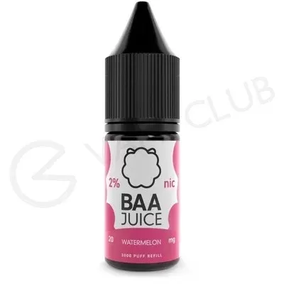 Watermelon Nic Salt E-Liquid by Baa Juice - Ecigpremium