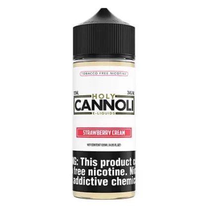 Holy Cannoli E-Liquid – Strawberry Cream 100ml