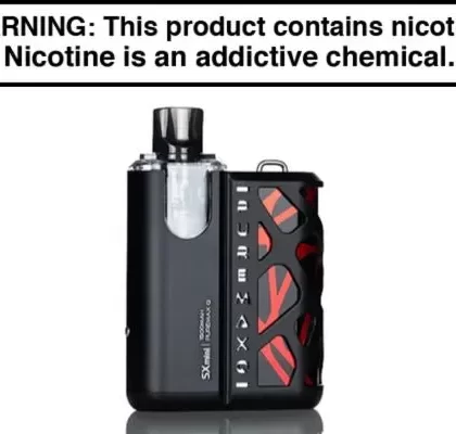 YIHI SXMINI PUREMAX Q POD KIT - Blaze Black, Blaze Gunmetal