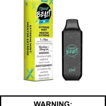 Extreme Mint Iced by Flavour Beast Flow Disposable Vapes
