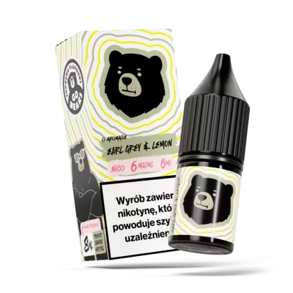 Liquid GO BEARS Classic 6mg 8ml Earl Grey Lemon