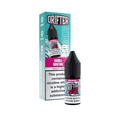 Double Menthol Nic Salt E-Liquid by Drifter Bar