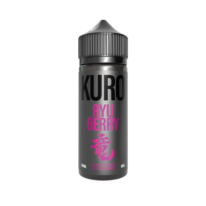 Ryu Berry 100ml Shortfill E-Liquid by Kuro