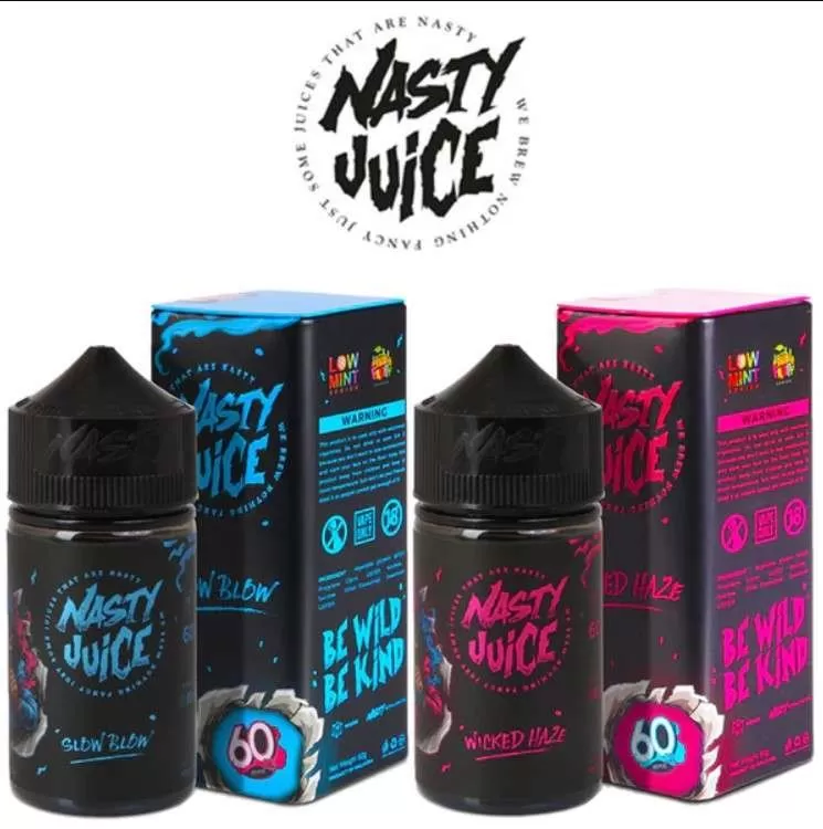 Nasty Juice Series 60ML E-Juice – Best Vape Kits UAE - Asap Grape, Bad Blood