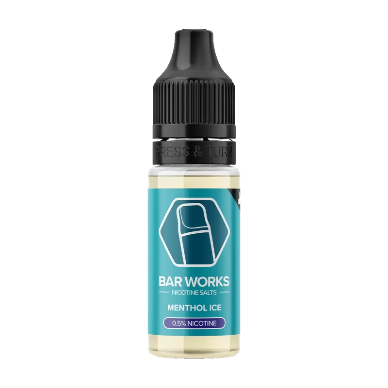 Menthol Ice Nic Salt by Bar Works - Ecigwizard