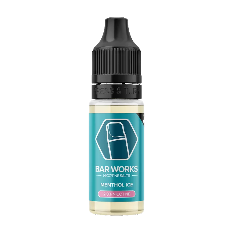 Menthol Ice Nic Salt by Bar Works - Ecigwizard - Image 3