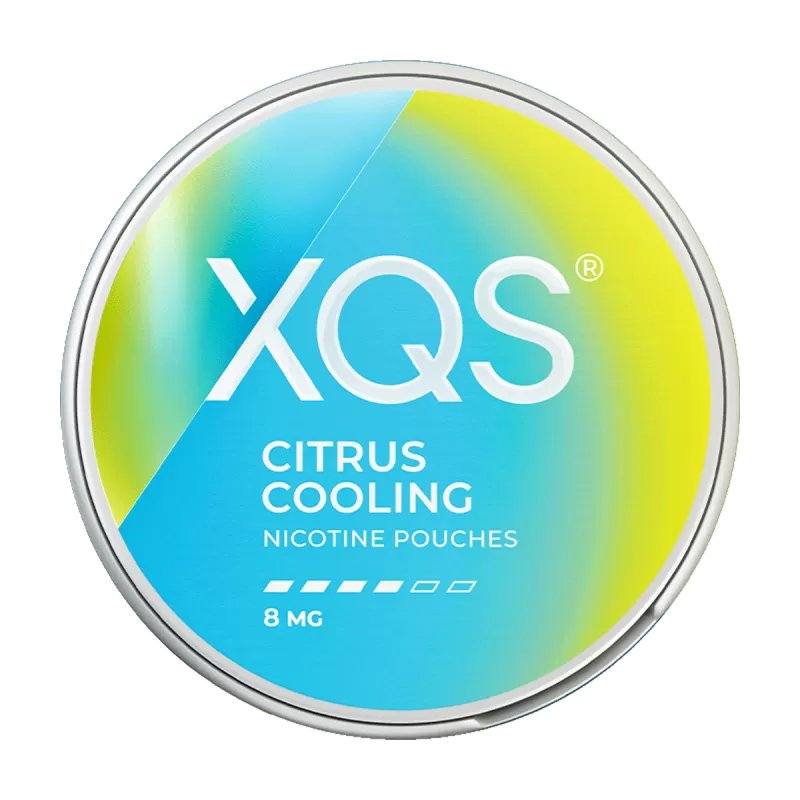 Citrus Cooling XQS Nicotine Pouches - 8mg - Vape Product (859312)