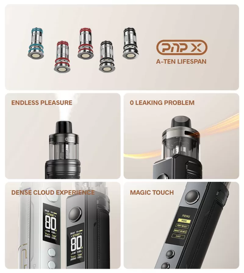 VOOPOO DRAG X2 80W POD KIT - Checkered Black - Image 2