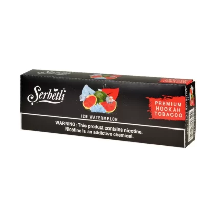 Serbetli Premium Hookah Tobacco Ice Watermelon - Size#10 Packs of 50g>250g (4F96B6)