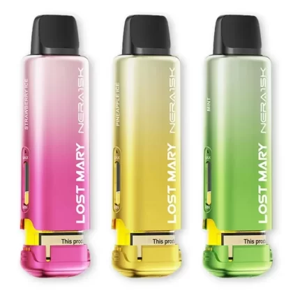Lost Mary Nera 15k Prefilled Pod Fizzy Pineapple - Nicotine Strength#20mg